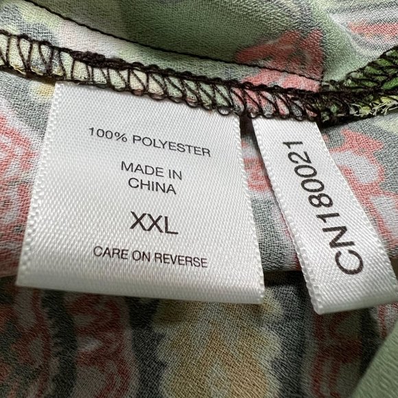 New‎ York & Co XXL Retro Print Tunic or Mini Dress Sleeveless Boho Design - Picture 3 of 14